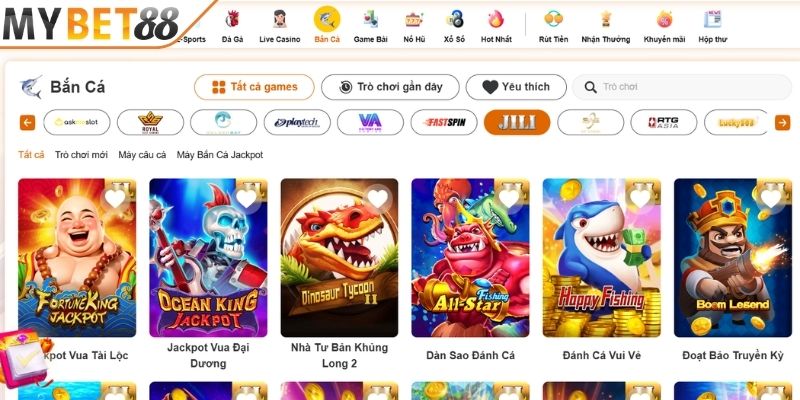 Khám phá sảnh Bắn Cá MYBET88 Khám phá sảnh Bắn Cá MYBET88