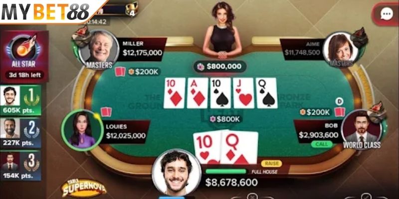 Trải nghiệm trò chơi Poker Trải nghiệm trò chơi Poker